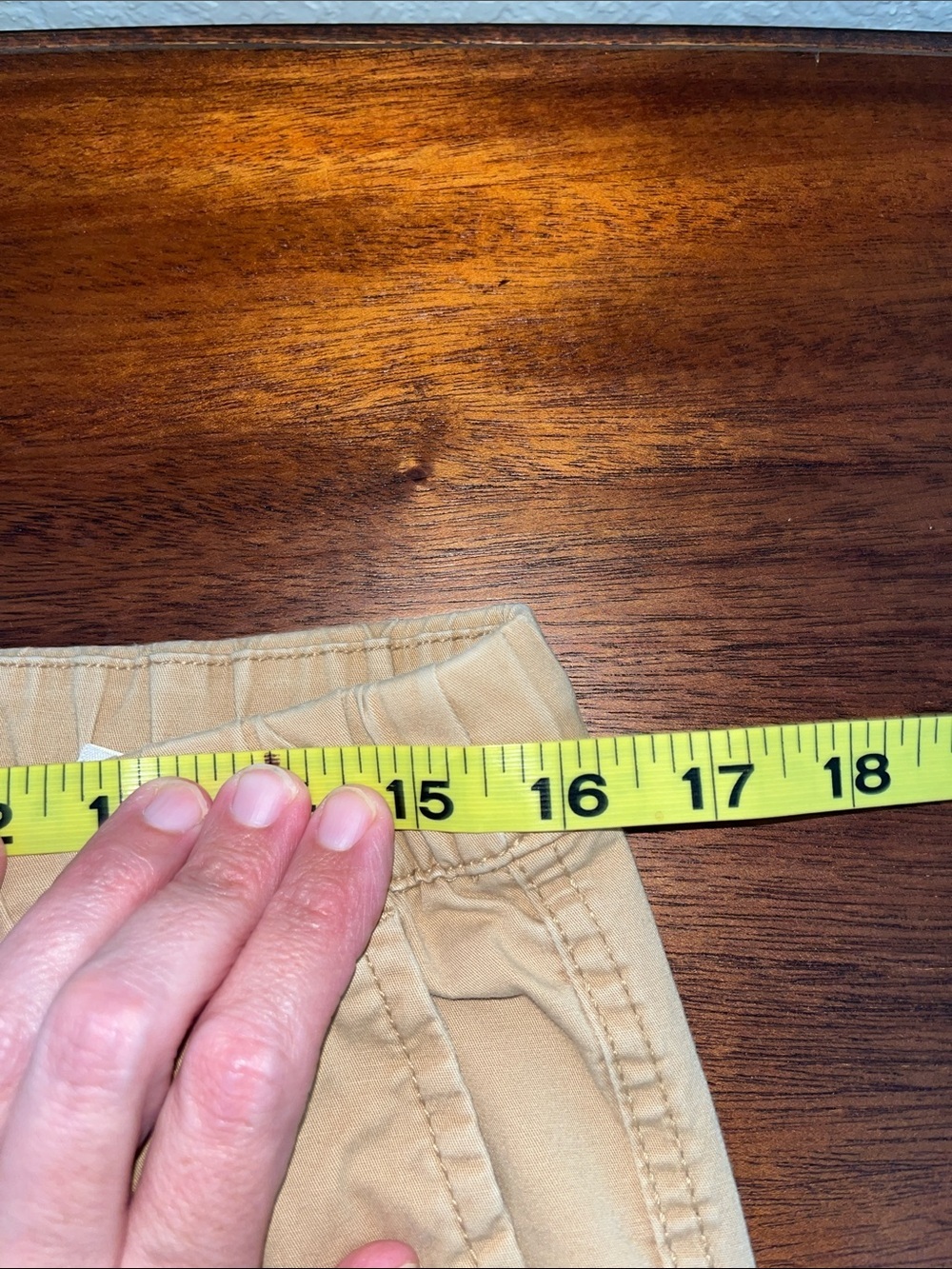 Old Navy Tan Straight-Leg Pants SZ M Flex - Picture 11 of 13